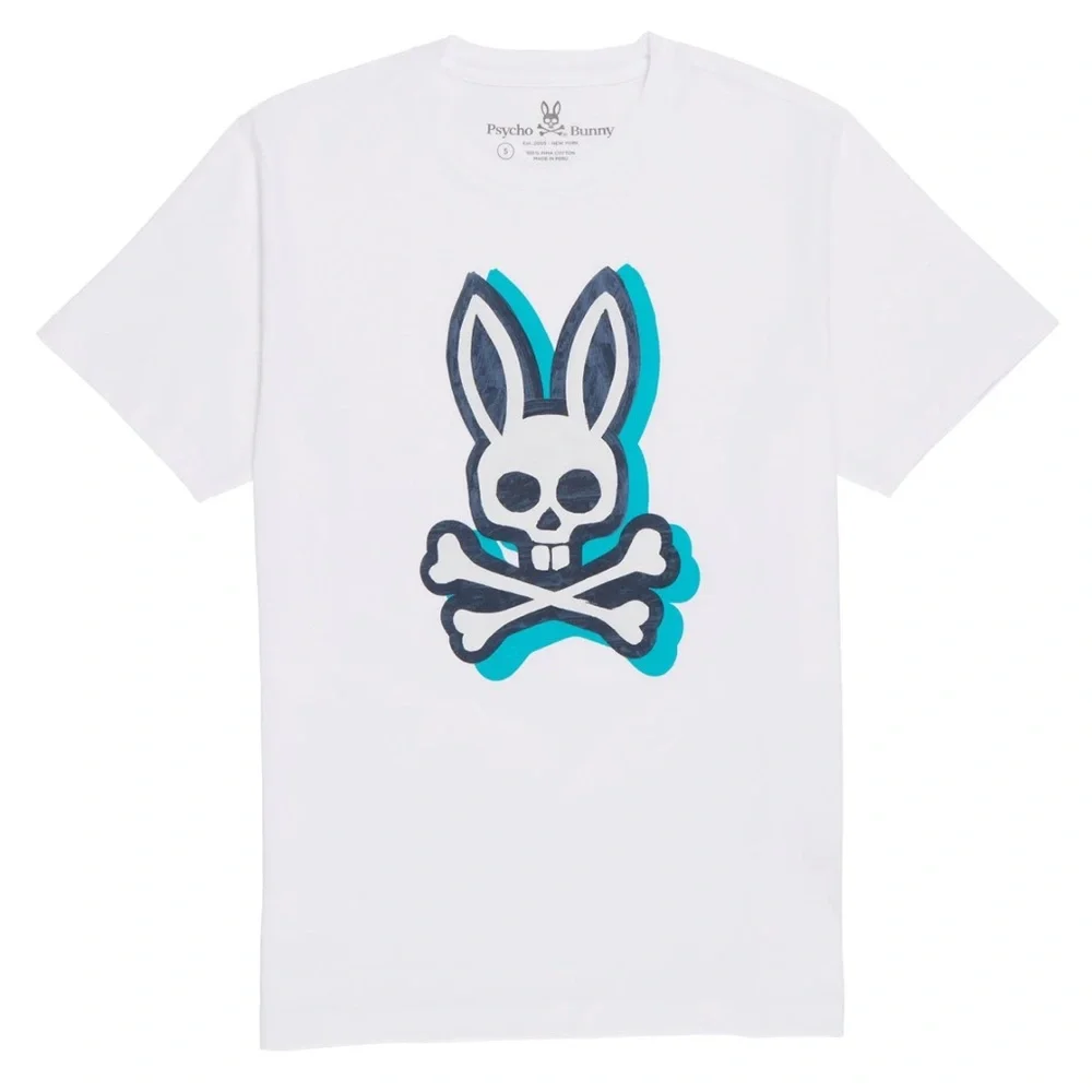 Men’s Psycho Bunny Graphic Tee—size “5” medium - Picture 1 of 7